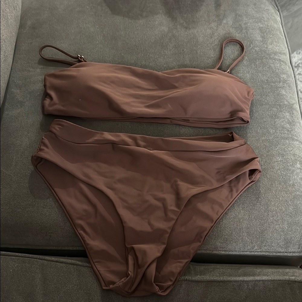 Brown Bikini Set